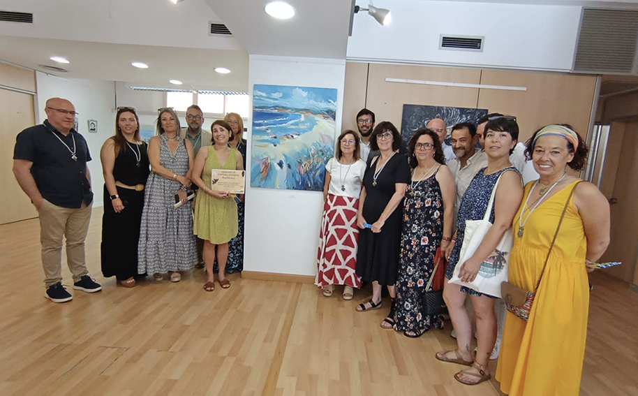 Lliurament del premi del concurs de pintura